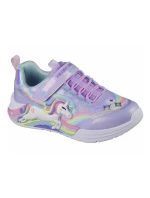 Skechers S Lights - Unicorn Chaser 302298L-LVMT Lavender/Multi detské