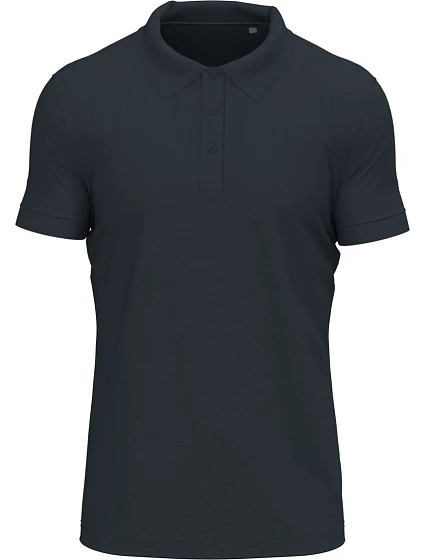 Stretch Polo Pánské elastické piqué polo z těžké bavlny model 22478320 blue midnight - Stedman Stretch Polo Pánské elastické piqué polo z těžké bavlny model 22478320 blue midnight - Stedman
