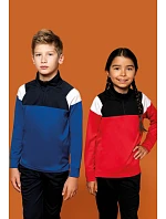 Kariban ProAct PA 388 Detská tréningová mikina so zipsom na 1/4 dĺžky 20.P388 sporty red/black Kariban ProAct PA 388 Detská tréningová mikina so zipsom na 1/4 dĺžky 20.P388 sporty red/black