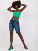 Šortky model 17228807 tmavě modré - FPrice Šortky model 17228807 tmavě modré - FPrice