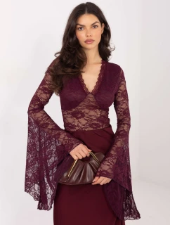 Blúzka PM BZ SF193.72 bordová