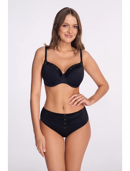 PLAVKOVÁ PODPRSENKA SK model 21946147 ČERNÁ MAXI - AVA SWIMWEAR