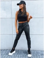 Dámské voskované kalhoty NIGHT black Dstreet model 21970831 - FashionStreet Dámské voskované kalhoty NIGHT black Dstreet model 21970831 - FashionStreet