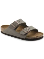 pánské žabky Arizona Stone regular wide grey model 20693648 - Birkenstock pánské žabky Arizona Stone regular wide grey model 20693648 - Birkenstock