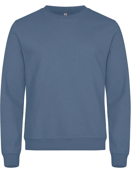 Mikina Clique Miami Roundneck Unisex 67.1030 oceľovo modrá Mikina Clique Miami Roundneck Unisex 67.1030 oceľovo modrá