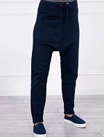 Súprava vrecovitých nohavíc tmavo modrá