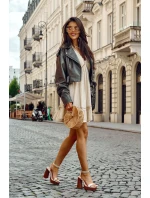 Kožené Sandály Na model 21620461 Platformě zlato Marina - Boto