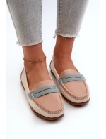 Mokasyny Damskie Z Eko Skóry Różowe Vikitara Mokasyny Damskie Z Eko Skóry Różowe Vikitara