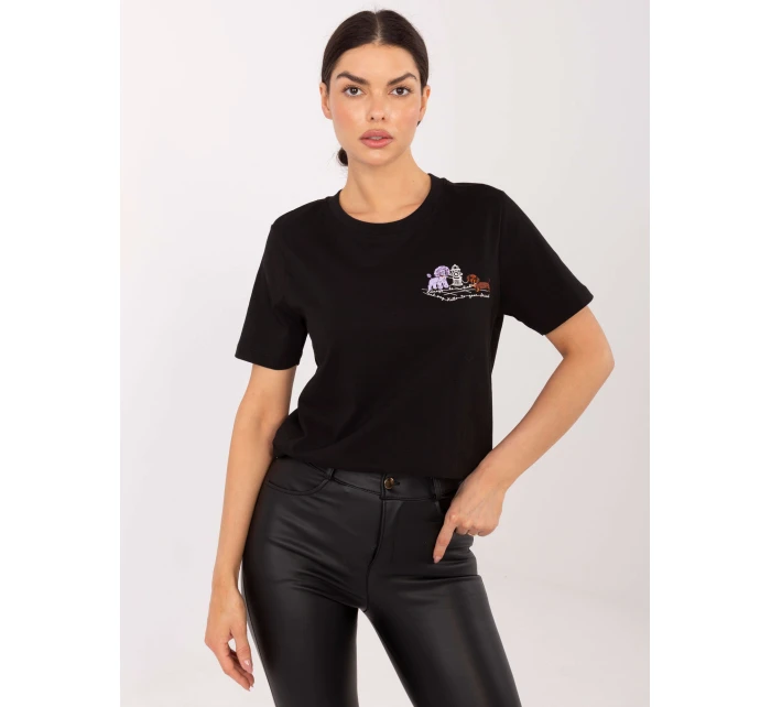 T shirt model 21821406 czarny - FPrice