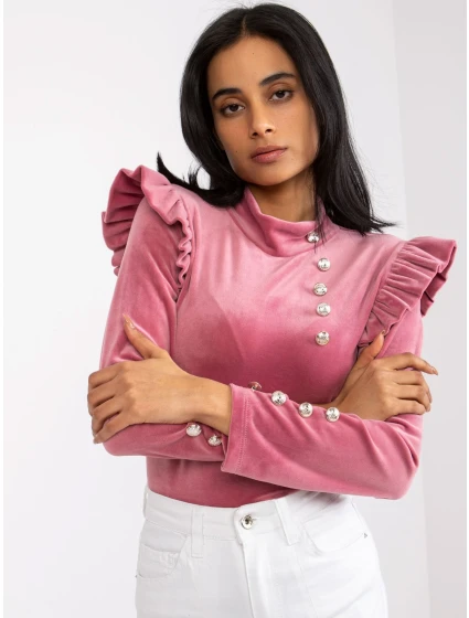 Halenka DHJ BZ model 17363086 tmavě růžová - FPrice Halenka DHJ BZ model 17363086 tmavě růžová - FPrice