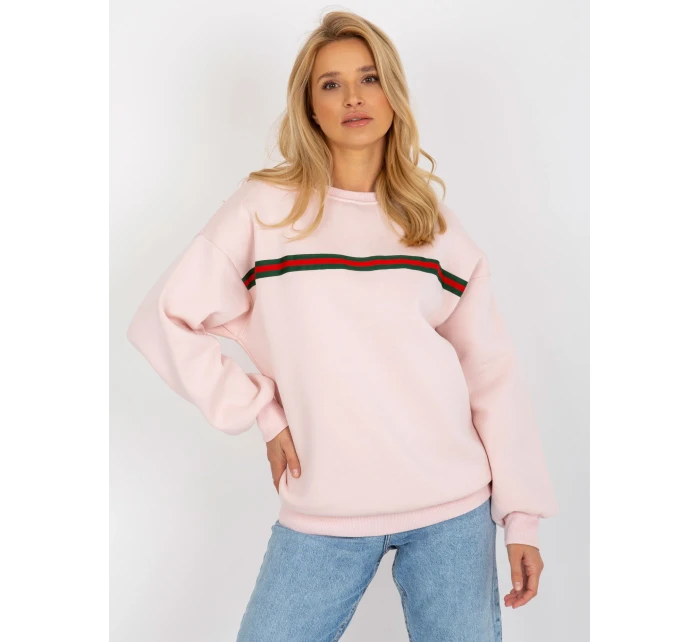 Dámska mikina EM BL 760.01 svetlo ružová - FPrice