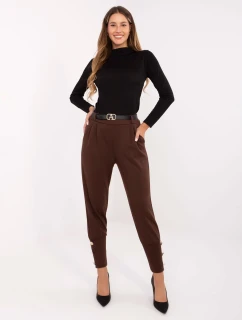 Nohavice IT SP 21679.03 tmavohnedé