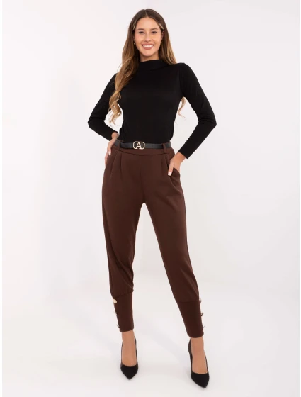 Nohavice IT SP 21679.03 tmavohnedé