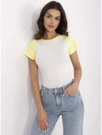 Tričko NM TS V7940.17 biele žlté