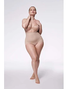 Figs 241 Basic High-Waist Panty Natural - Julimex