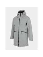 Pánsky mestský kabát OTHAW22TJACM005-25S sivý - Outhorn