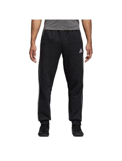 Pánske tréningové nohavice Core 18 SW PNT M CE9074 Čierna logo - Adidas