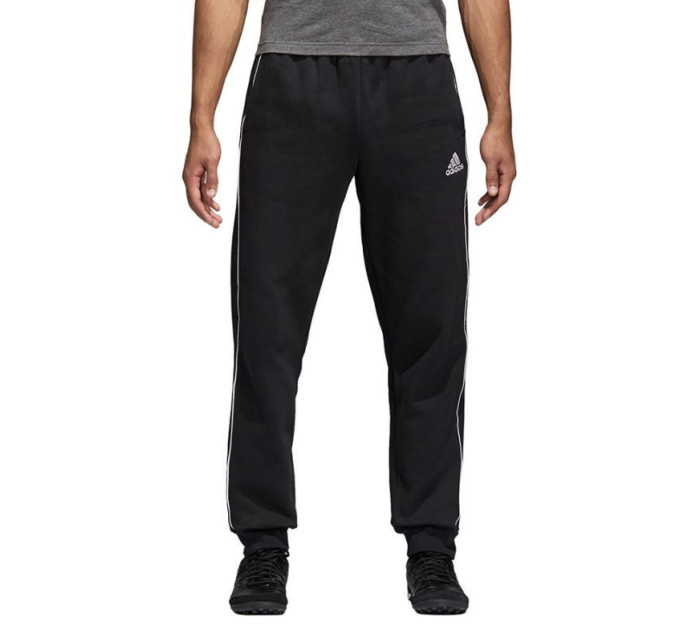 Pánske tréningové nohavice Core 18 SW PNT M CE9074 Čierna logo - Adidas