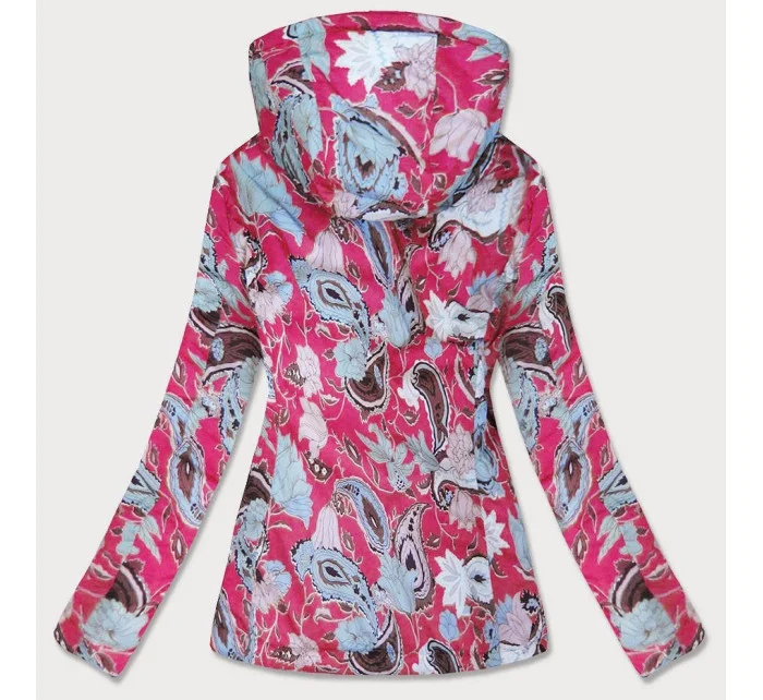 Růžová oboustranná dámská bunda model 9088271 - Libland Růžová oboustranná dámská bunda model 9088271 - Libland