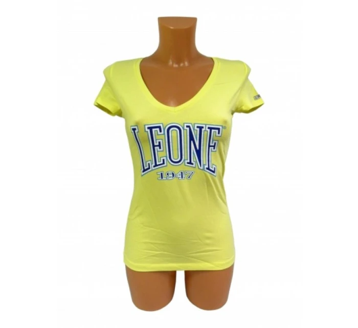 Dámske tričko LEONE LW1022/S16 žltá "S"