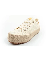 Lee Cooper Dámske šnurovacie športové topánky Beige Dámske tenisky na platforme