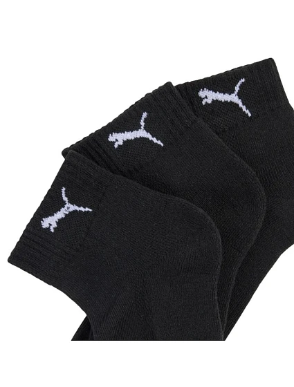 Ponožky Cushioned balení po 3 černé, 01 model 22292574 - Puma Ponožky Cushioned balení po 3 černé, 01 model 22292574 - Puma