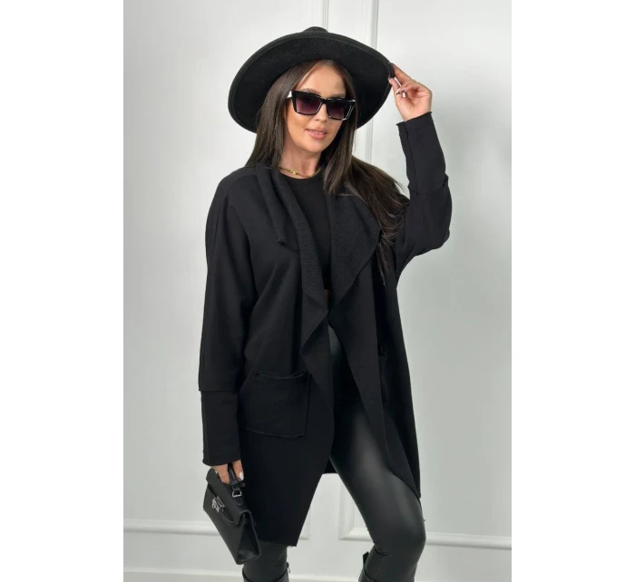 model 18856940 s kapsami černý - K-Fashion