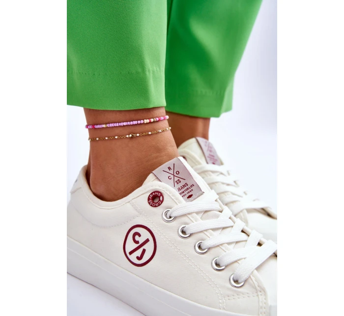 Dámské  Sneakers Bílé model 21613002 - Cross Jeans