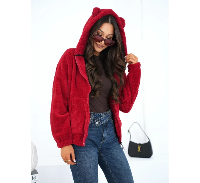 Blúzka CS BL BT1030.00P tmavo červená