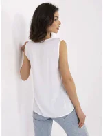 Blúzka D73761M11218A biela Blúzka D73761M11218A biela