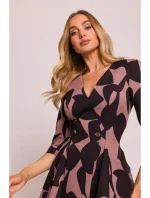 model 20970653 Přiléhavé mini šaty s potiskem model 2 - Moe