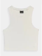 Dámsky top slim 4F - krémový