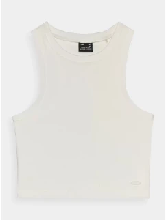 Dámsky top slim 4F - krémový
