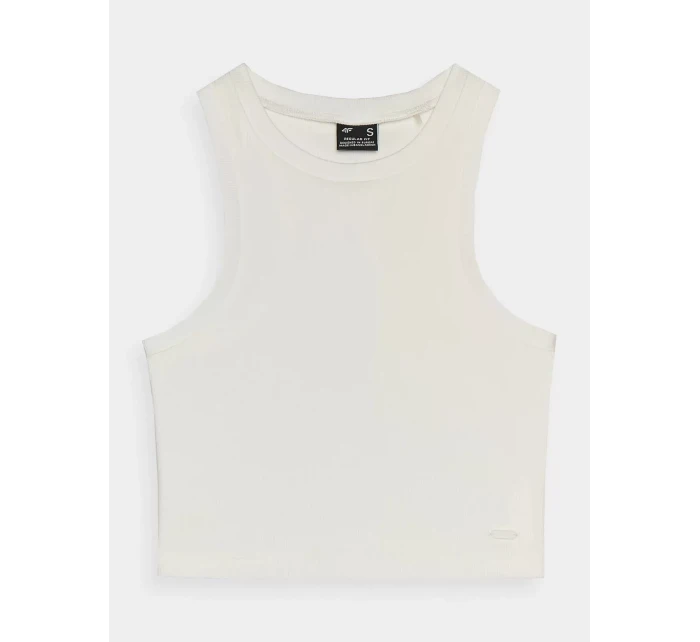Dámsky top slim 4F - krémový