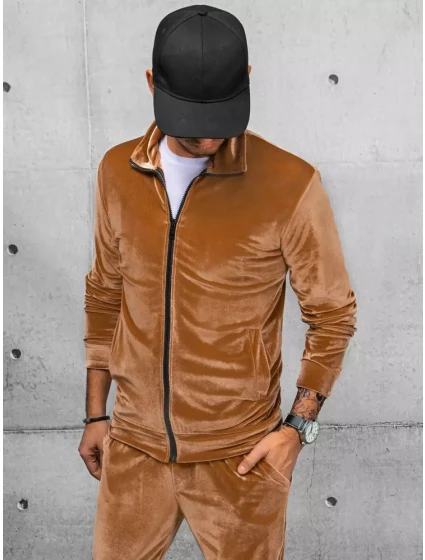 Pánska velúrová mikina FashionStreet BX5539