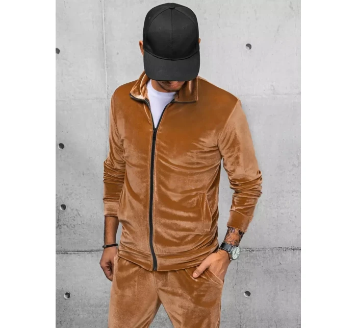 Pánska velúrová mikina FashionStreet BX5539