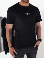 Pánské tričko s potiskem černé Dstreet model 21974961 - FashionStreet