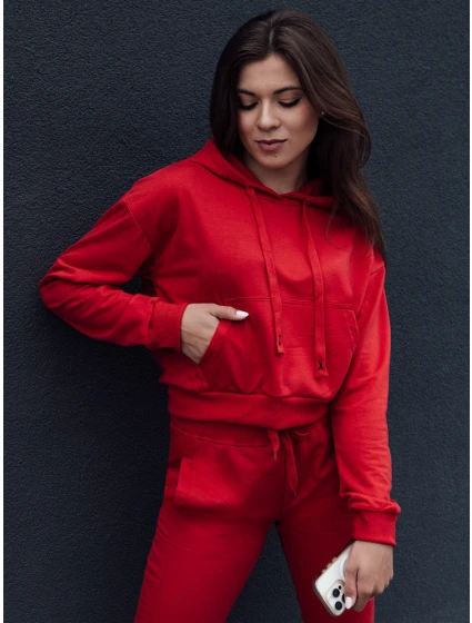 Dámská mikina červená Dstreet model 21978522 - FashionStreet