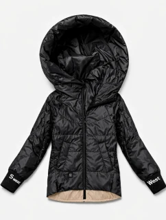 Damska kurtka ze Goodlookin czarna model 22026328 - S'WEST
