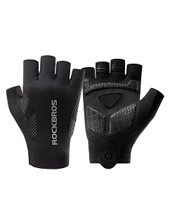 cyklistické rukavice krátké velikost: M černé model 22083538 - Rockbros