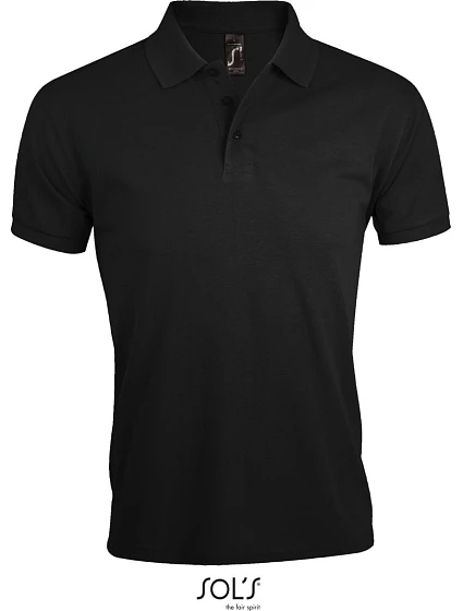 SOL'S Prime Men Pánske polo tričko z hrubej bavlny 25.0571 čierne SOL'S Prime Men Pánske polo tričko z hrubej bavlny 25.0571 čierne