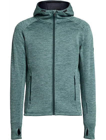Tenson TXlite Hoodie Zip Men Pánska mikina s kapucňou 84.7403 zelená Tenson TXlite Hoodie Zip Men Pánska mikina s kapucňou 84.7403 zelená