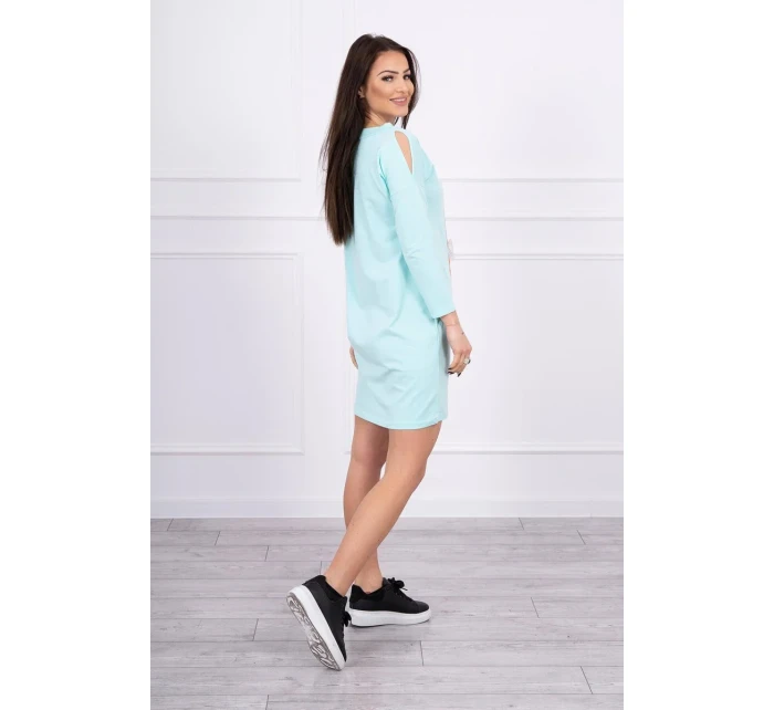 Šaty s 3D mátová model 18744126 - K-Fashion