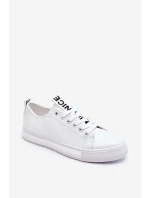 Trampki Damskie Klasyczne Białe Ville