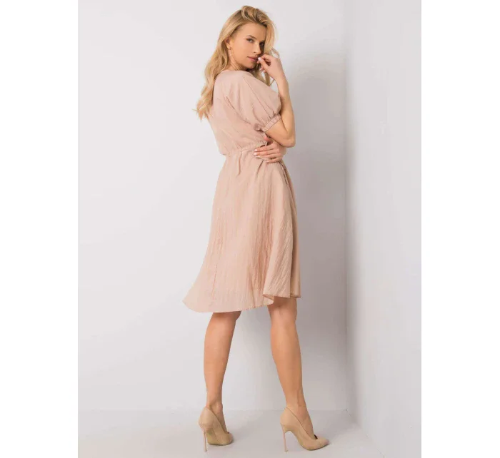 Šaty 217 SK 25663.02 béžová