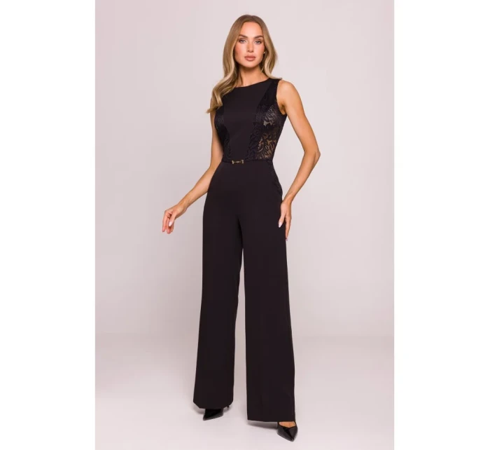 Kombinéza s krajkovými  černá model 21136235 - Moe