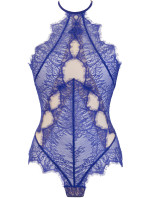 Sexi body V-9600 modré - Axami