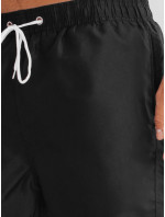 Čierne pánske plavecké šortky Dstreet SX2346