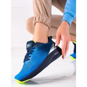 Trendy modré tenisky dámské bez podpatku Trendy modré tenisky dámské bez podpatku