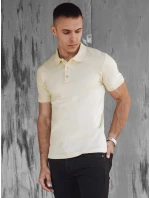 Pánské žluté polo tričko Dstreet model 21977451 - FashionStreet